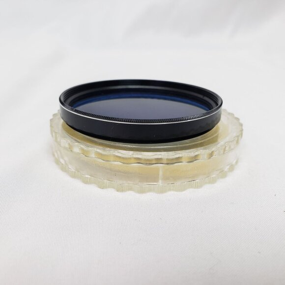 Asanuma 55mm 80A Camera Lens Tinted Blue Filter Protector VTG EXCELLENT!!! - Picture 2 of 6